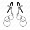 KINK - 3 O-RING NIPPLE CLAMP 6 CM