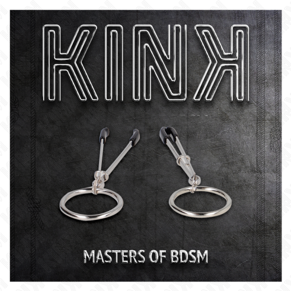 KINK - THIN NIPPLE CLAMPS WITH O-RING 7 CM - Image 5