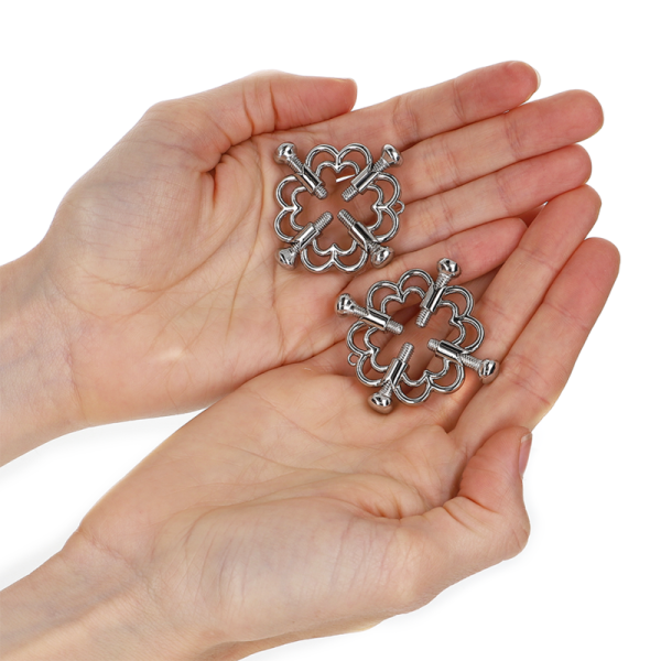 KINK - METAL FLOWER NIPPLE CLAMPS - Image 4