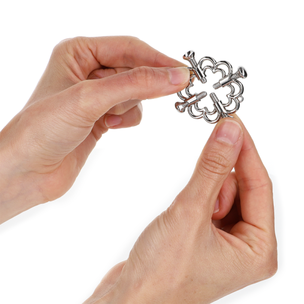 KINK - METAL FLOWER NIPPLE CLAMPS - Image 2