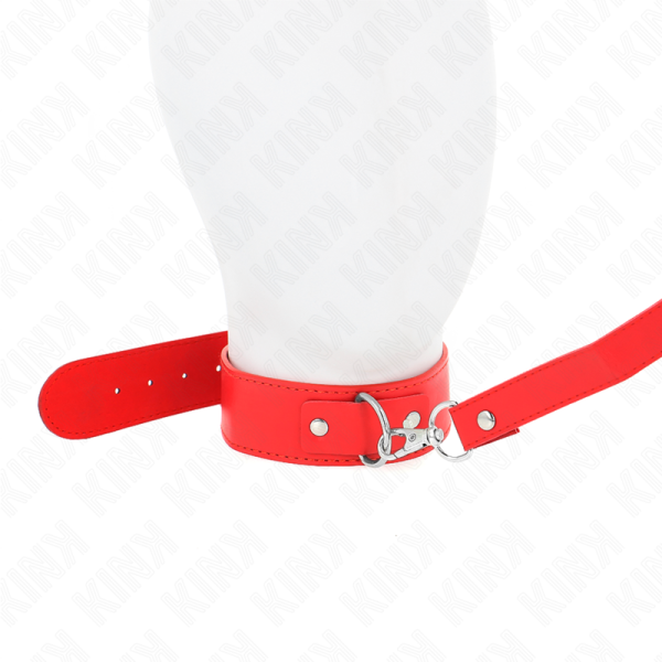 KINK - NECKLACE WITH BELT 116 CM ROJO STRAP ADJUSTABLE 32-50 CM X 8 CM - Image 5