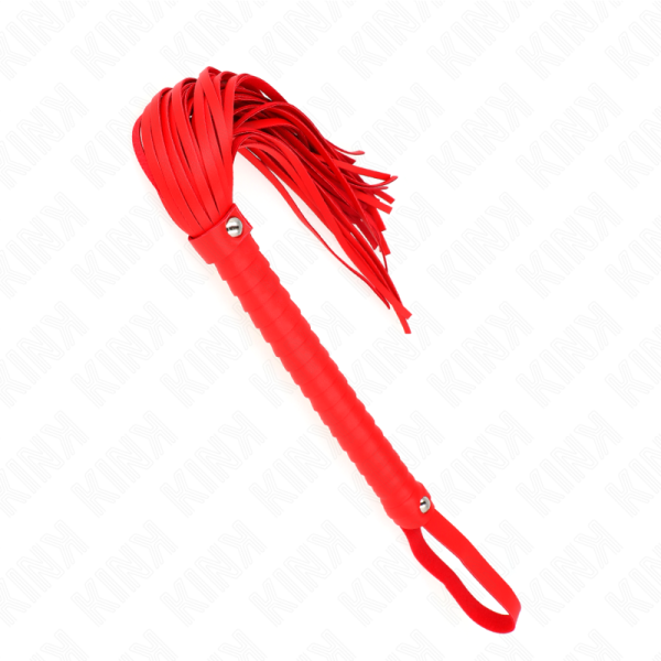 KINK - WHIP WITH RED TEXTURED HANDLE 48.5 CM - Image 2