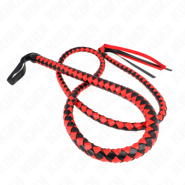 KINK - RED LONG SNAKE WHIP 210 CM - Image 2