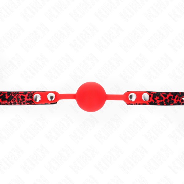 KINK - SILICONE BALL 4 CM GAG MODEL 2 60 x 2 CM - Image 4