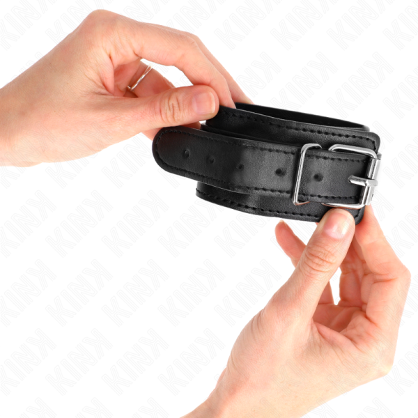 KINK - THIN WRIST RESTRAINTS BLACK ADJUSTABLE 21-33 CM - Image 3