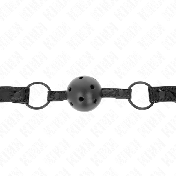 KINK - DIAMOND PATTERN BALL 4.5 CM GAG MODEL 3 64.5 CM ADJUSTABLE 42-60 CM - Image 3
