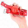 KINK - TPE BALL 4 CM GAG WITH ROJO LOCK 60 x 2 CM