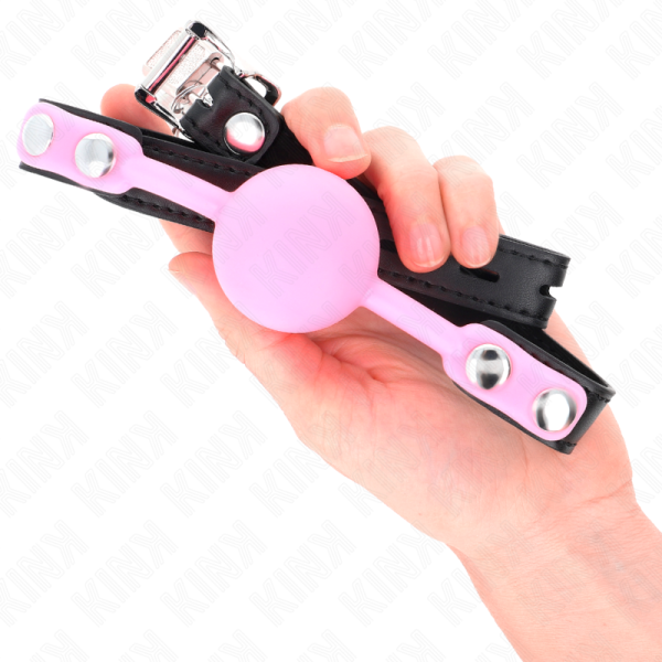 KINK - LUMINOUS SILICONE BALL 4 CM GAG 60 x 2 CM - Image 4