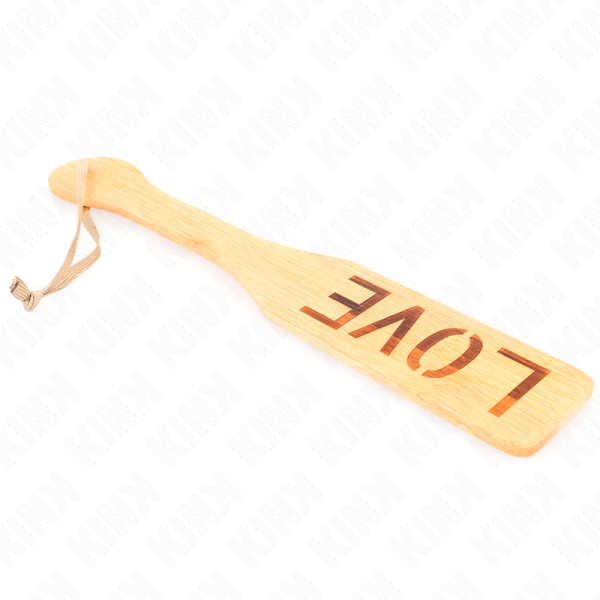 KINK - BAMBOO PALETTE WORD LOVE 32 X 5.5 CM - Image 2
