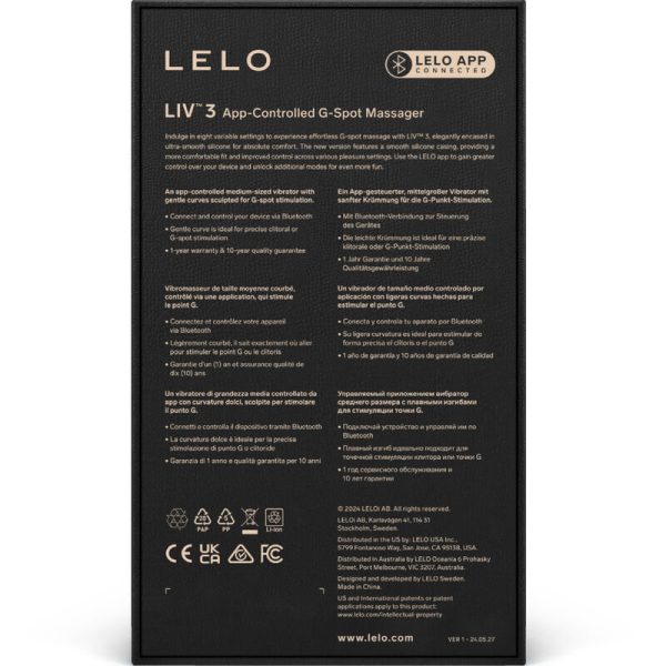 LELO - LIV™ 3 G-SPOT STIMULATOR VIOLET - Image 4