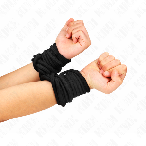 KINK - COTTON ROPE 5 METER BLACK - Image 4
