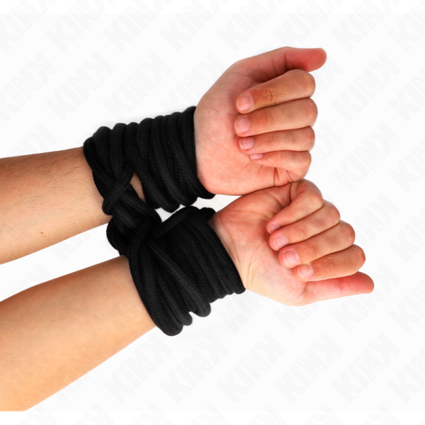KINK - COTTON ROPE 5 METER BLACK - Image 3
