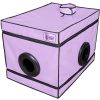 SECRET DOME - KINK CLUB LA NICHE CABIN PURPLE