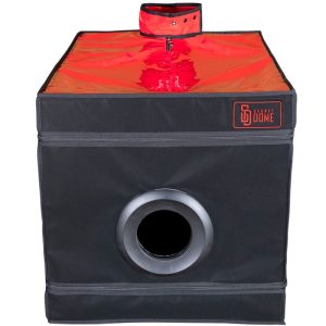SECRET DOME - KINK CLUB LA NICHE CABIN BLACK  RED