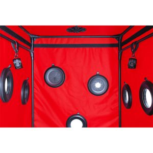 SECRET DOME - KINK CLUB CABIN SCANDALE BLACK  RED