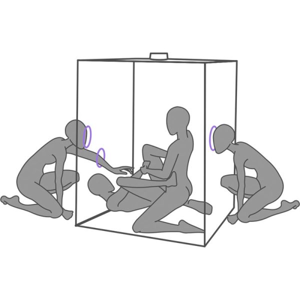 SECRET DOME - KINK CLUB CABIN SCANDALE PURPLE - Image 4