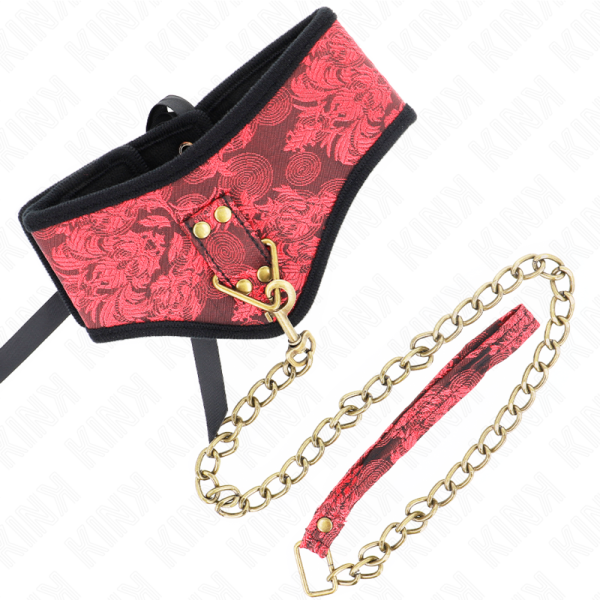 KINK - SCANDAL MODEL NECKLACE WITH LACE STRAP 75 CM 44 X 10 CM - Image 5