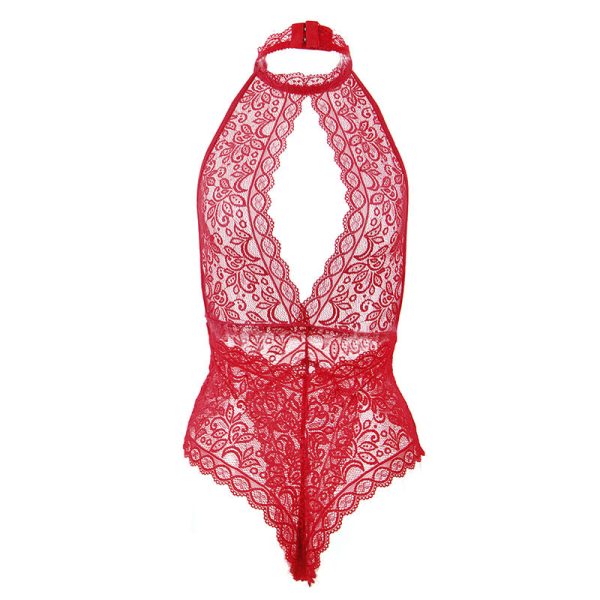 SUBBLIME - 953881 OPEN CUP BODYSUIT RED L/XL - Image 5