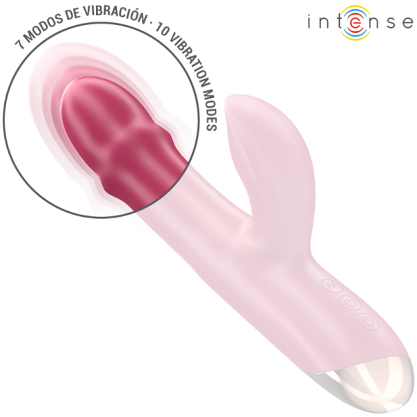 INTENSE - CHLOE MULTIFUNCTION VIBRATOR 3 IN 1 RED - Image 4