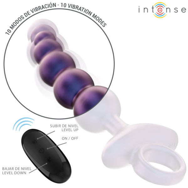 INTENSE - TITO VIBRATING ANAL PLUG MODEL 3 REMOTE CONTROL - Image 3