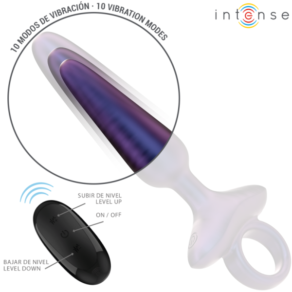 INTENSE - MARLON VIBRATING ANAL PLUG MODEL 4 REMOTE CONTROL - Image 3