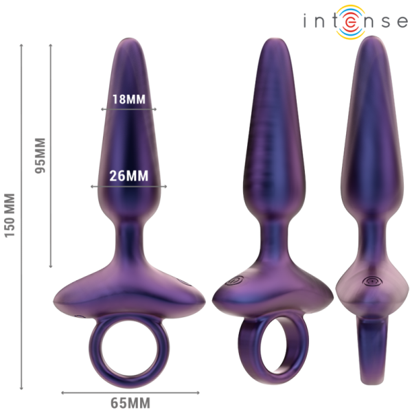 INTENSE - MARLON VIBRATING ANAL PLUG MODEL 4 REMOTE CONTROL - Image 2