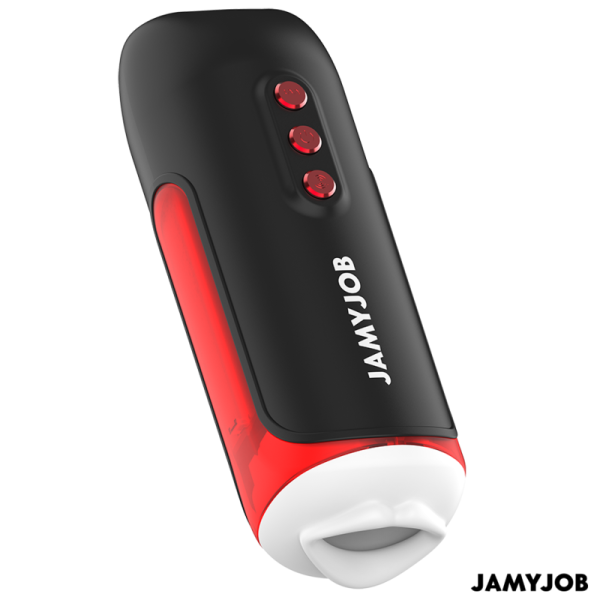 JAMYJOB - BLAZE AUTOMATIC MOUTH MASTURBATOR 5 MODES STIMULATING WAVES AND VIBRATION - Image 4