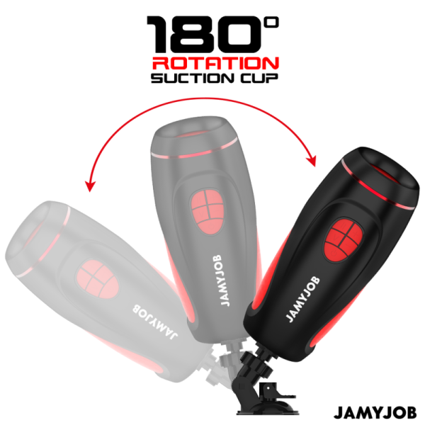 JAMYJOB - PYSTON BASE AUTOMATIC MASTURBATOR WITH REMOTE CONTROL DILDO - Image 4