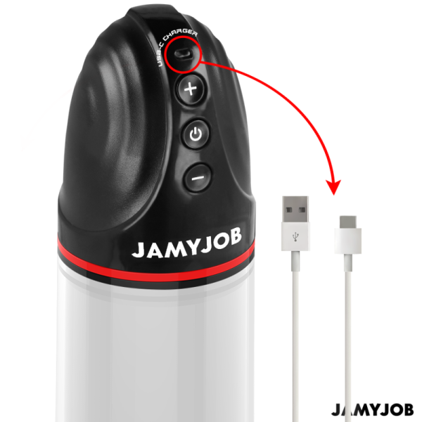 JAMYJOB - XPAND AUTOMATIC PUMP 3 LEVELS OF STIMULATING WAVES GREY - Image 4