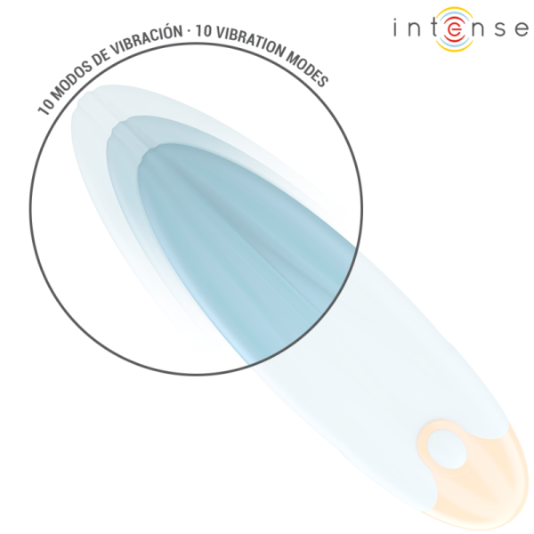 INTENSE - MIKE VIBRATING BULLET 10 VIBRATIONS BLUE - Image 2
