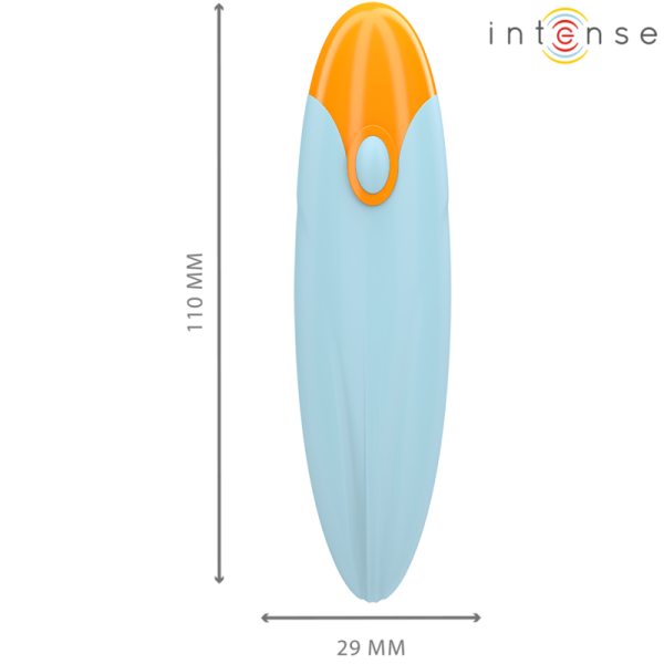 INTENSE - MIKE VIBRATING BULLET 10 VIBRATIONS BLUE - Image 4