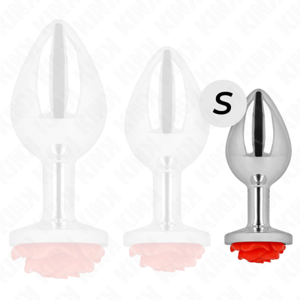 KINK - PLUG ANAL ROSE RED SIZE S - Image 3