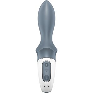 SATISFYER - AIR PUMP BOOTY 1 ANAL INFLATABLE VIBRATOR GREY