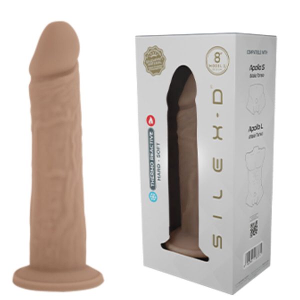 SILEXD - REALISTIC PENIS MODEL 8 LIQUID SILICONE 20.6 CM - Image 5