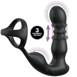 ANAL FANTASY ELITE COLLECTION - VIBRATING ANAL RING AND MASSAGER WITH REMOTE CONTROL
