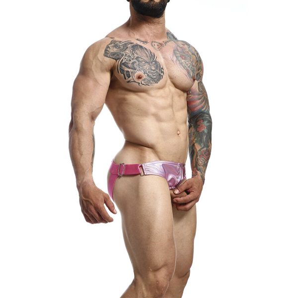 MOB - DNGEON JOCKSTRAP PINK COCK RING ONE SIZE - Image 3