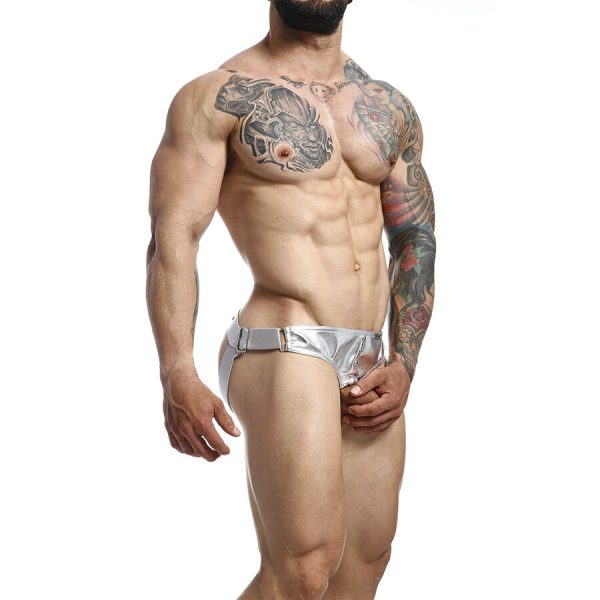MOB - DNGEON JOCKSTRAP SILVER COCK RING ONE SIZE - Image 3
