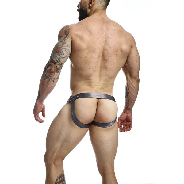 MOB - DNGEON SNAP JOCKSTRAP GRAY ONE SIZE - Image 5