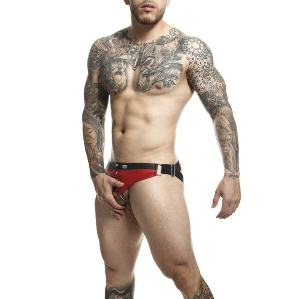 MOB - DNGEON JOCKSTRAP RED COCK RING ONE SIZE - Image 2