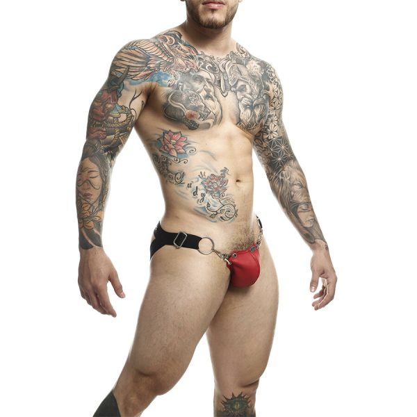 MOB - DNGEON SNAP JOCKSTRAP RED ONE SIZE - Image 3