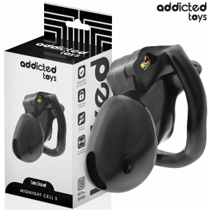 ADDICTED TOYS LOCKED - MINDNIGHT CELL PENIS CAGE SIZE S 4.8 CM