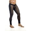 MOB - MEDIAS DE MALLAS TRANSPARENTES NEGRAS TALLA S
