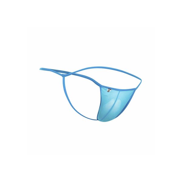 MOB - TANGA TRANSPARENTE CON FORMA DE T AQUA TALLA S/M - Image 5