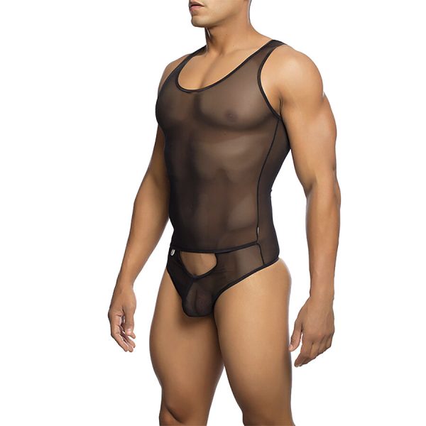 MOB - BODYSHEER TRANSPARTE NEGRO TALLA S/M - Image 2