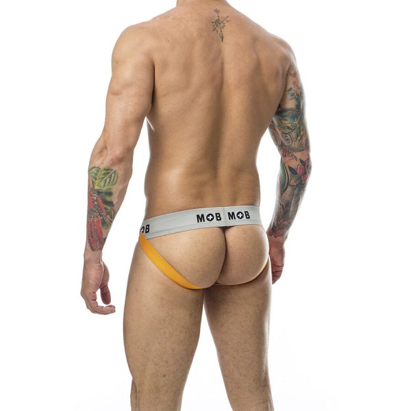 MOB - JOCK CLASICO STRIPE NARANJA TALLA S - Image 4