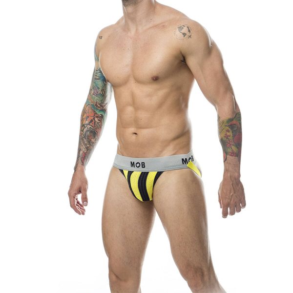 MOB - JOCK CLASICO STRIPE AMARILLO TALLA S - Image 2