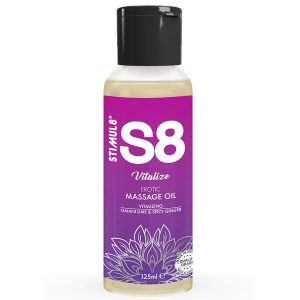 STIMUL8 - S8 VITALIZE LIME MASSAGE OIL 125 ML