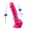 SILEXD - REALISTIC PENIS MODEL 18 PINK VIBRATION + REMOTE CONTROL LRS