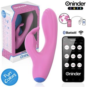 ONINDER CUTE - LOVE BUNNY VIBRATOR G-SPOT CLITORIS - FREE WORLDWIDE APP