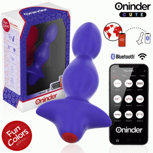 ONINDER CUTE - LOVE BUTT VIBRATING ANAL PLUG DILATOR - FREE WORLDWIDE APP